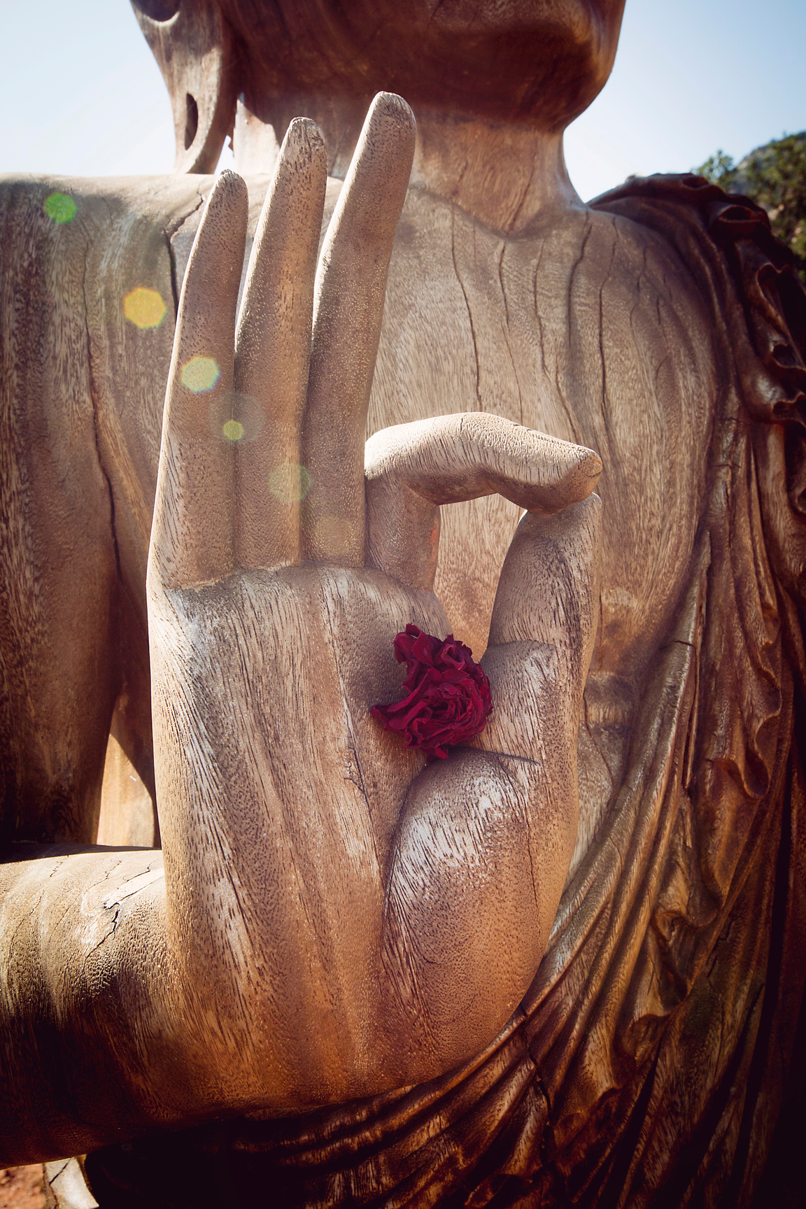 Buddha Statue Hand